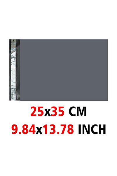 Choice1 أكياس شحن بلاستيكية سوداء، 25×35 سم، 100 قطعة، أكياس تخزين، لون رمادي...