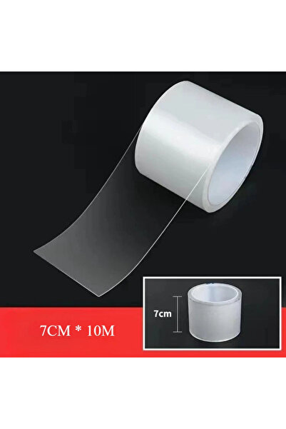 Choice شريط لاصق شفاف للدراجات الهوائية، 7 سم × 10 م، قطعة واحدة، لحماية إطار...