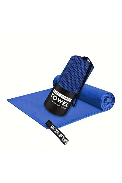 Choice 80x180cm Gemstone blue 1-pc Microfiber Travel Towel, Quick Dry Towel S...
