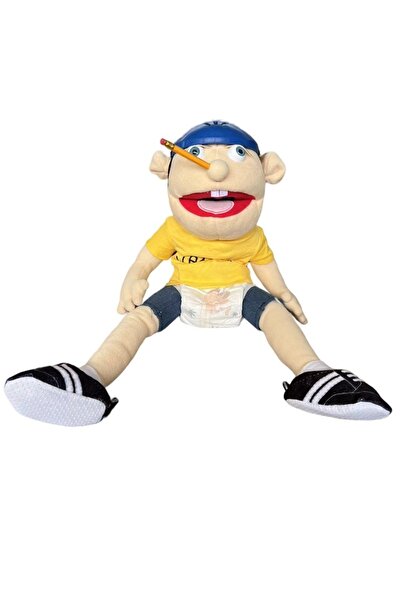 Choice جيفي 60 سم، دمية جيفي اليدوية القطيفة، دمية جيفي المشاغبة والمضحكة، لع...