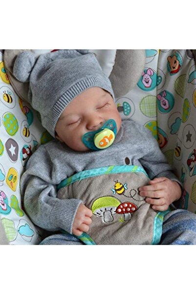 Choice جسم سيليكون بطول 49 سم، جسم فينيل واقعي لدمية ليفي ريبورن بيبي بطول 19...