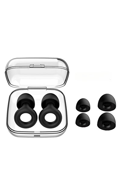 Choice سدادات أذن سوداء مضادة للضوضاء من بي تشيب، عازلة للصوت، مناسبة للنوم و...