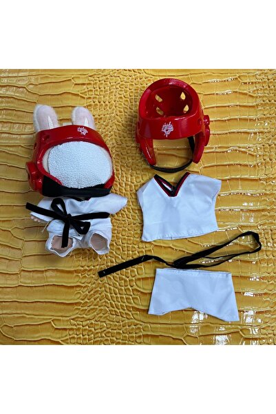 Choice طقم ملابس دمية مقاس واحد مكون من 4 قطع (6.69 بوصة) من لابوبو، يتضمن قل...