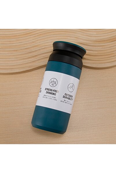 Choice أكواب ترمس زرقاء سعة 350 مل وأكواب ترمس من الفولاذ المقاوم للصدأ سعة 5...