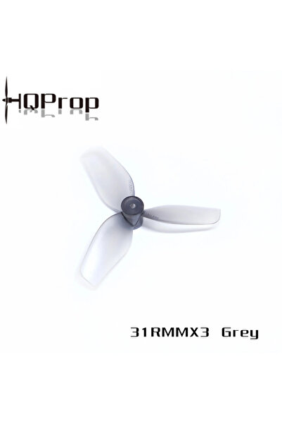 Choice ٨ أزواج من مراوح HQprop الرمادية، مقاس ٣١ مم × ٣، ١.٢ بوصة، خفيفة الوز...