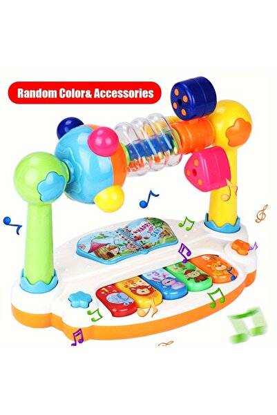 Choice ألعاب بيانو موسيقية متعددة الألوان للأطفال، لعبة إيقاعية ولعبة غنائية ...