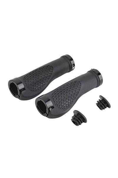 Choice مقابض دراجة هوائية سوداء مانعة للانزلاق، من الصين، تُثبّت على مقود الد...