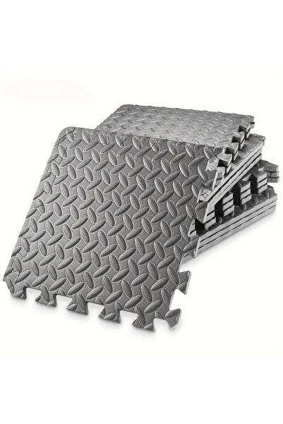 Choice 16 قطعة رمادية، 16 قطعة من سجادات اللياقة البدنية المقاومة للماء والما...