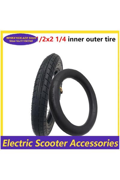 Choice1 inner outer tire 12 1/2 X 2 1/4 New tires for electric scooters 12 in...