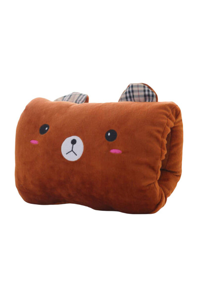 Choice وسائد تدفئة اليدين للأطفال وبري دب وردي، قفازات، وسائد قيلولة كرتونية ...