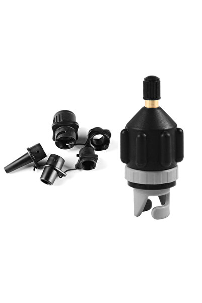 Choice BLACK Paddleboard Air Nozzle Kit Inflatable Boat Air Mattress Multifun...