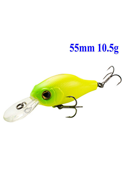 Choice طعم صيد صغير الحجم من نوع E، طعم غوص عميق عائم، طعم كرانك للرمي لمسافا...