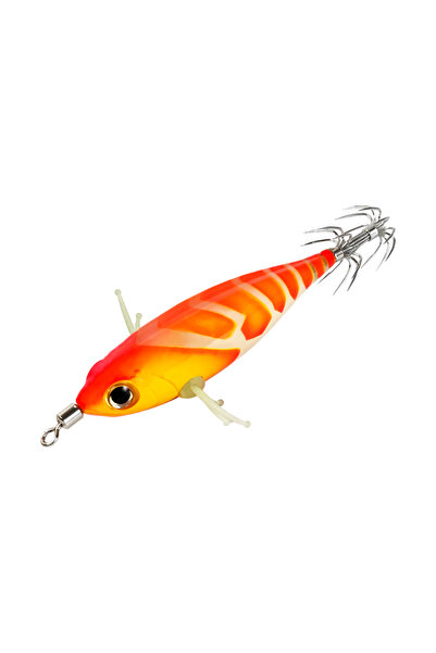 Choice طعم الحبار البرتقالي الجديد 5.2 غرام، 8 سم، على شكل أخطبوط ذي أقدام مك...