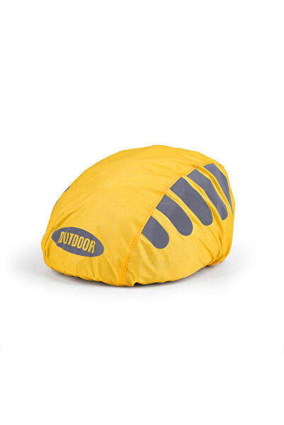 Choice 1pc yellow 1 Pcs Bike Helmet Rain Cover With Reflective Strip Waterpro...