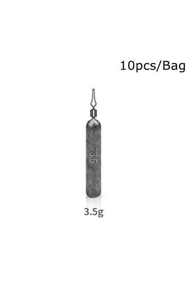 DUTRIEUX ١٠ قطع - ٣٫٥ غرام جديد ١٠ قطع من أثقال الصيد - ٣٫٥ غرام / ٥ غرام / ١...