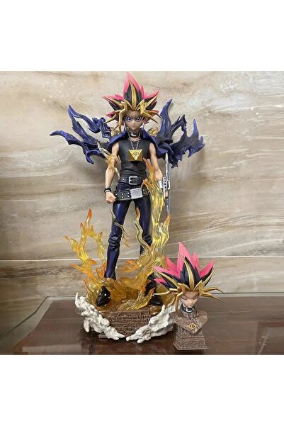 Choice1 بانداي مع صندوق، مجسم يوغي موتو 28 سم/11.02 بوصة، مجسم يوغي موتو من س...