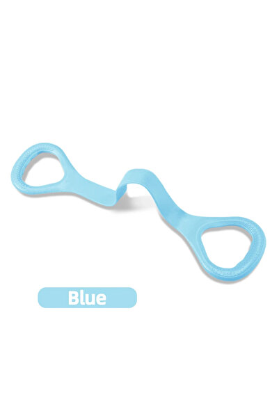 Choice شريط أزرق 8 شريط مقاومة تمارين اللياقة البدنية للذراع والظهر والكتف شر...