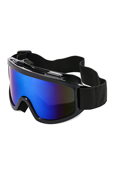 Choice نظارات تزلج كبيرة الحجم من بلاك بلو، بعدسات ملونة مضادة للوهج، مناسبة ...