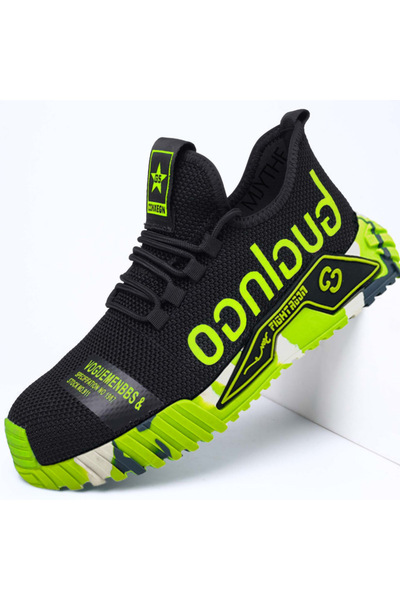 Choice 45 LightGreen Fashion Sports Shoes Work Boots Puncture-Proof Safety Sh...