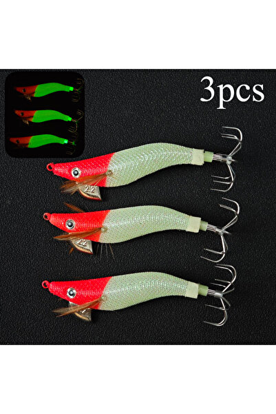 Choice 3 قطع من طُعم صيد الروبيان أكيبيك، 3 قطع من طُعم صيد الروبيان المتوهج ...