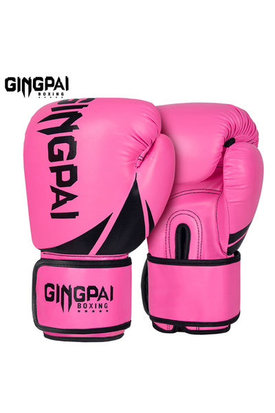 Choice قفازات ملاكمة احترافية للبالغين، مقاس 6/8/10/12 أونصة، لون وردي، وزن 1...