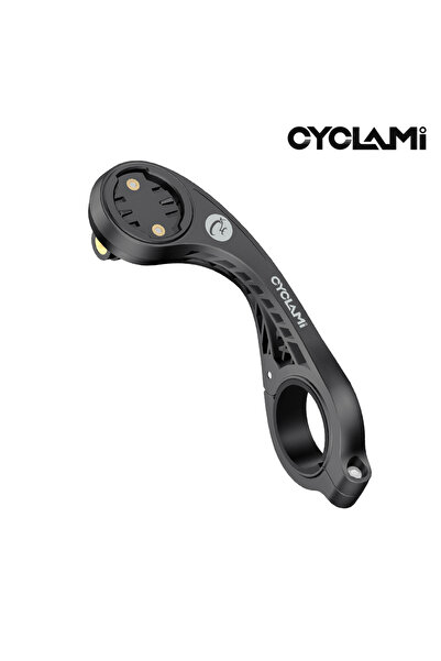 Choice حامل كمبيوتر الدراجة S2 من CYCLAMI، أسود اللون، مناسب للدراجات الجبلية...