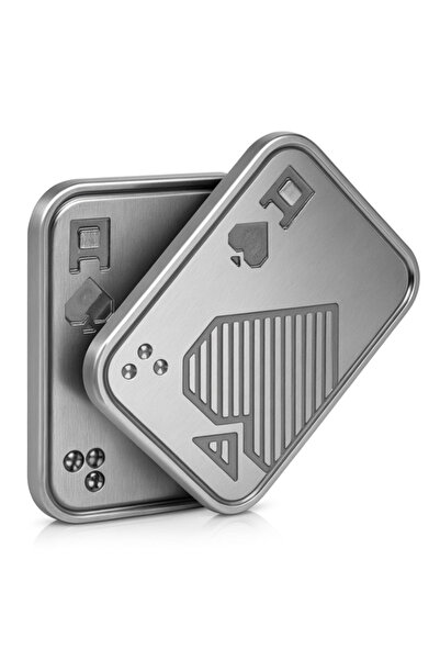 Choice بطاقة دفع بغطاء منزلق فضي اللون، جيروسكوب صغير إبداعي بأطراف الأصابع، ...