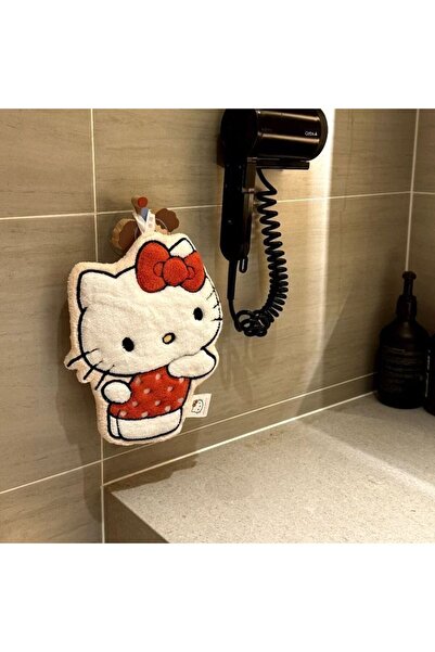 Miniso طقم مناشف يد من الصوف المرجاني الماص للماء بتصميمات كرتونية لطيفة من ه...