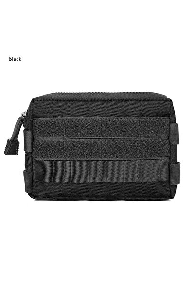 Choice حقيبة تخزين سوداء متعددة الوظائف للإكسسوارات المتنوعة، يمكن تعليقها أع...