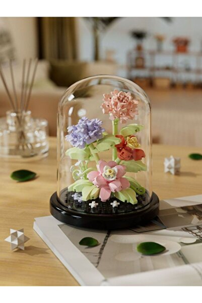 Choice 7241 Eternal Flower Bouquet Assembly Blocks Children's Toy Mini Brick ...