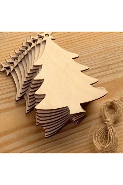 Choice 50pcs tree 10/20/50Pcs DIY Wooden Christmas Balls Decoration Craft Art...