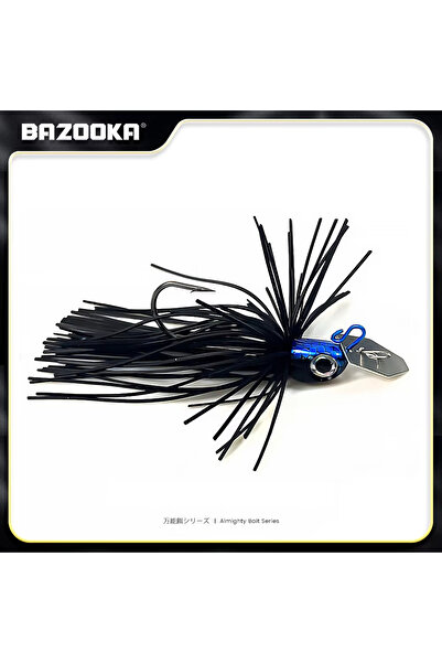 Choice4 60mm 8.3g QQ-DP-Balck Bazooka Spinnerbait Wire Bait Fishing Lure Set ...