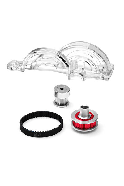 Choice 1 set red 32TCW TAMIYA TT02 Plastic Gear Cover Belt Drive Anti-Dust Co...