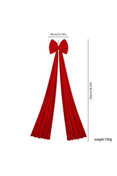 Choice One Size B 2025 Christmas Decorative Large Bow, Christmas Decorative B...