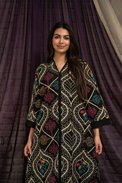 Greenko Floral jalabiya with an oriental touch