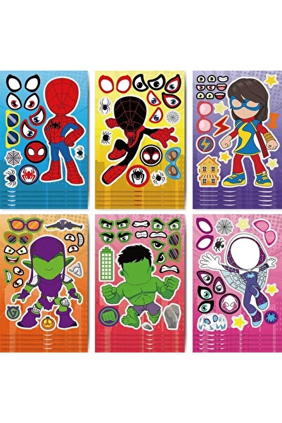 Choice 15x21cm 12 sheets 12pcs / Pack Spidey And His Amazing Friends Make You...