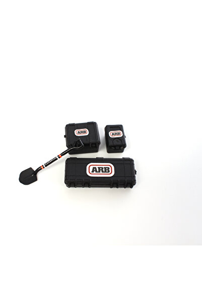 Choice Black four piece set 1/18 1/24 Scale RC Storage Box for SCX24/FCX24/En...