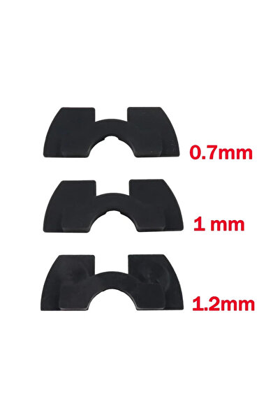 Choice black 3PCS Front Fork Damping Pad Electric Scooter M365 Parts Shake Re...