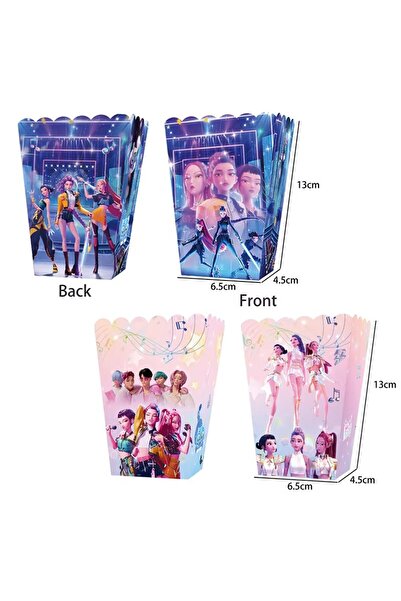 Choice 12pcs popcorn box New Kpop Demon Hunters Party Favors Baby Shower Kids...