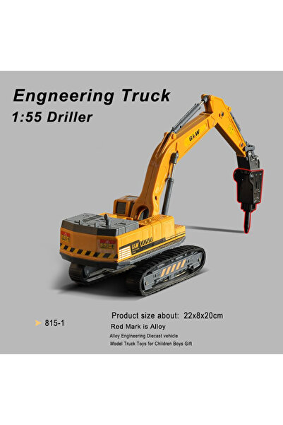 Choice1 Driller Engineering Diecast Crane Bulldozer Excavator Vehicle Ctructi...
