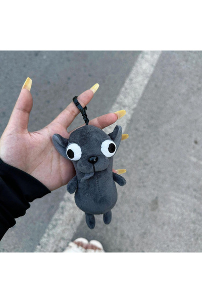 Choice قلادة قطيفة على شكل جرو شيواوا أسود لطيف ورائع، لعبة قطيفة إبداعية على...