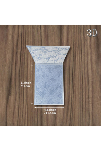 Choice FX-YA-62 Blooming button pattern design 3D embossed folder, durable pl...