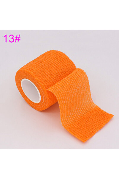Choice 5cm X 4.8m Orange COYOCO 2.5/5/7.5/10cm*4.8m Non Woven Elastic Self Ad...