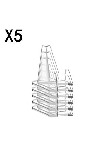 Choice 5Pcs 1-30PCS Clear Acrylic Coin Display Stand Holders Small Easel Rack...