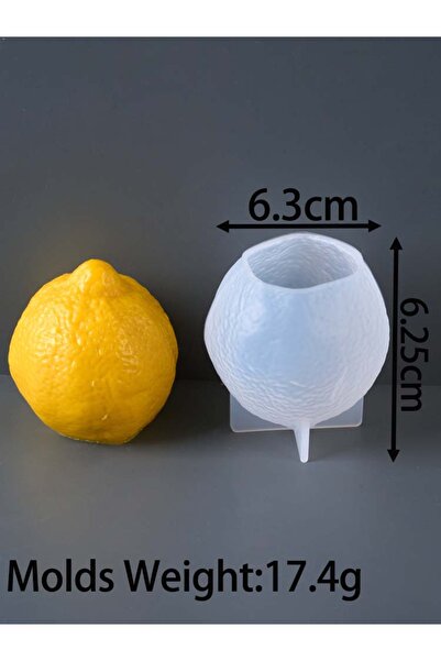 Choice6 قالب سيليكون ثلاثي الأبعاد من سلسلة الفواكه، لصنع الصابون يدويًا، مع ...