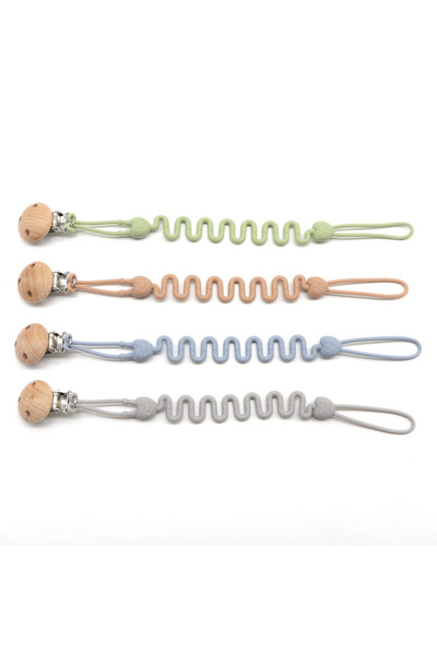 Choice سلسلة لهاية سيليكون للأطفال من 4MMC-BingChuang، 1/4 قطعة من أحزمة ألعا...