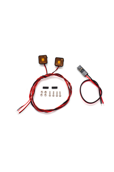 Choice 5103 Yellow Plastic RC Car LED Light 8*8mm 11*5mm - Warning & Profile ...