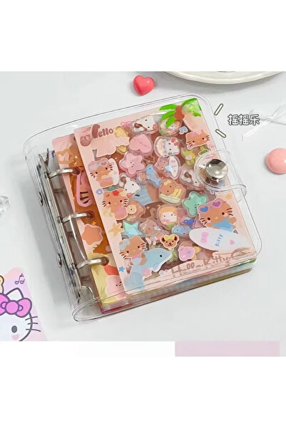 Choice كتاب بطاقات قطة كرتونية لطيفة من Ex20، ذو مظهر أنيق، مصنوع من الأكريلي...