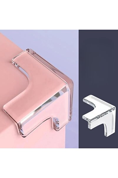 Choice واقيات زوايا طاولة القهوة شفافة على شكل حرف T مضادة للصدمات، غطاء زواي...