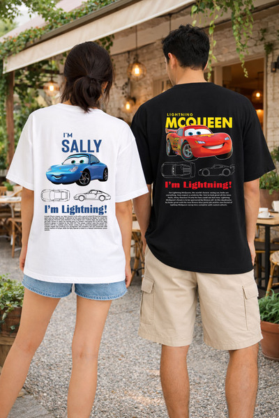 MODA Valentine's Day Couple Matching White T-Shirt (Sizes Must Be Added Separ...